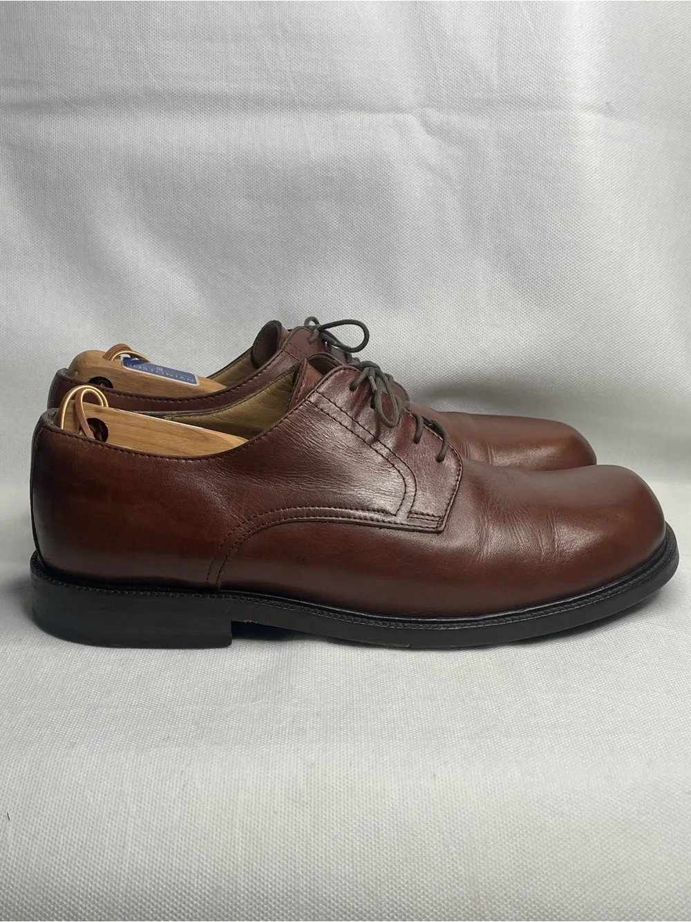 Footprints by Birkenstock Brown Leather Oxfords Size 44 Men Size US 11 / 11.5